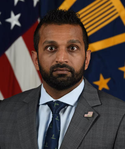 美政府网站上的帕特尔照片