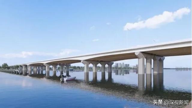 广深高速改扩建项目效果图（部分）。图源：大洋网