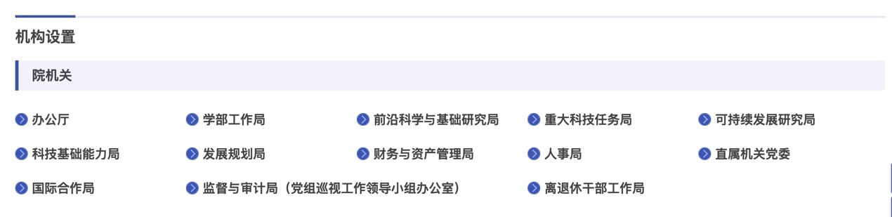 中科院原院机关