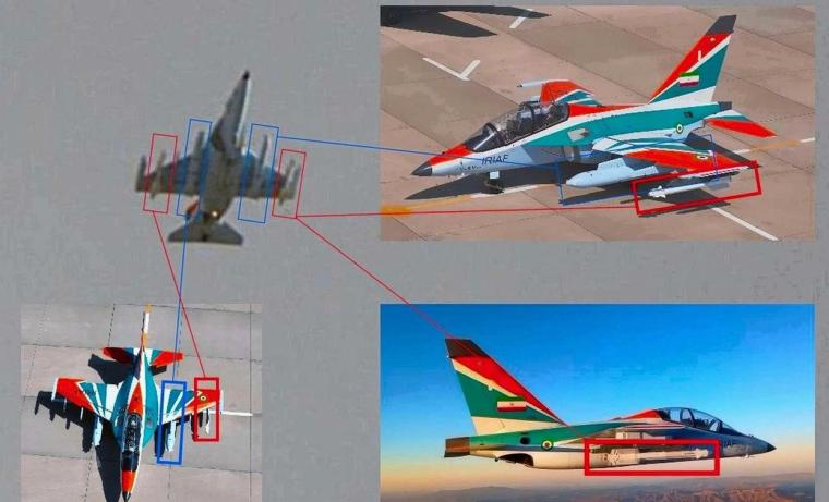 ▲被击落的伊朗雅克-130教练机