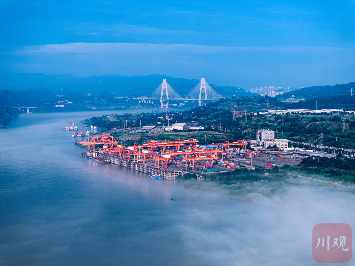 宜宾港。C视觉资料图 张光金 摄