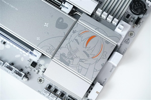 融入雕妹二次元设计！技嘉B850 AORUS ELITE-P ICE主板图赏