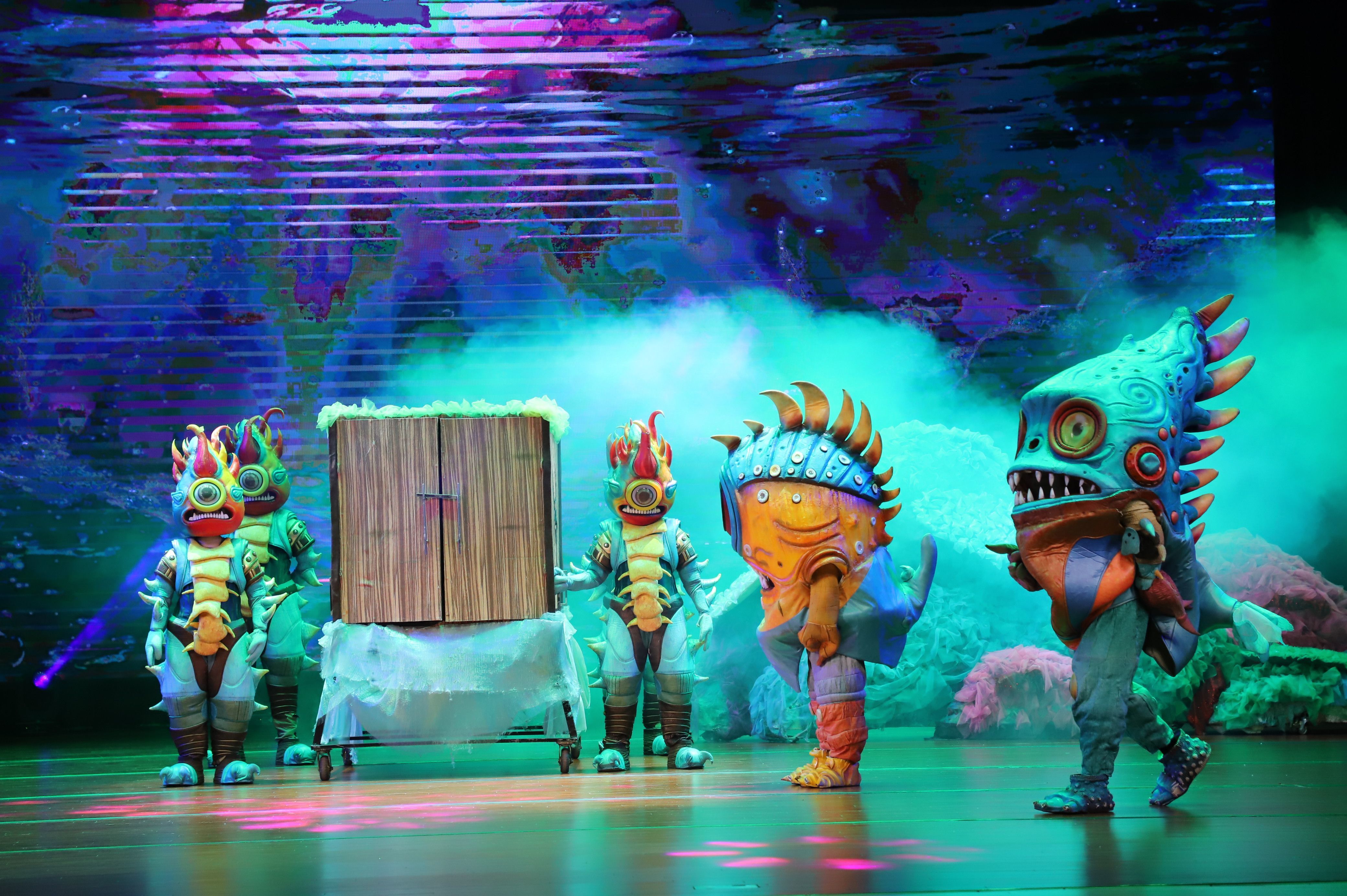 2026年1月31日，作为“新春惠民演出季”的开场大戏，中国木偶艺术剧院带着《海底小纵队之东海救援》在河北邯郸魏州大剧院上演。魏州大剧院供图