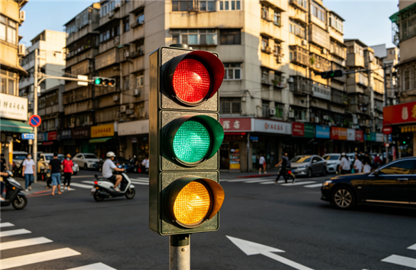 绿灯亮了不走也违法？交警：超20秒未起步 与闯红灯同罚