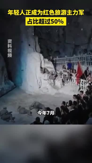 年轻人正成为红色#旅游 主力军 占比超过50%