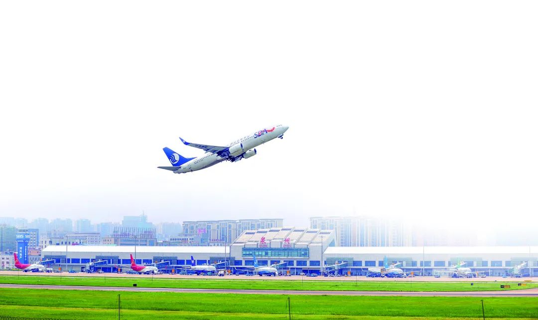 ● 泉州晋江国际机场。图片来源:晋江经济报