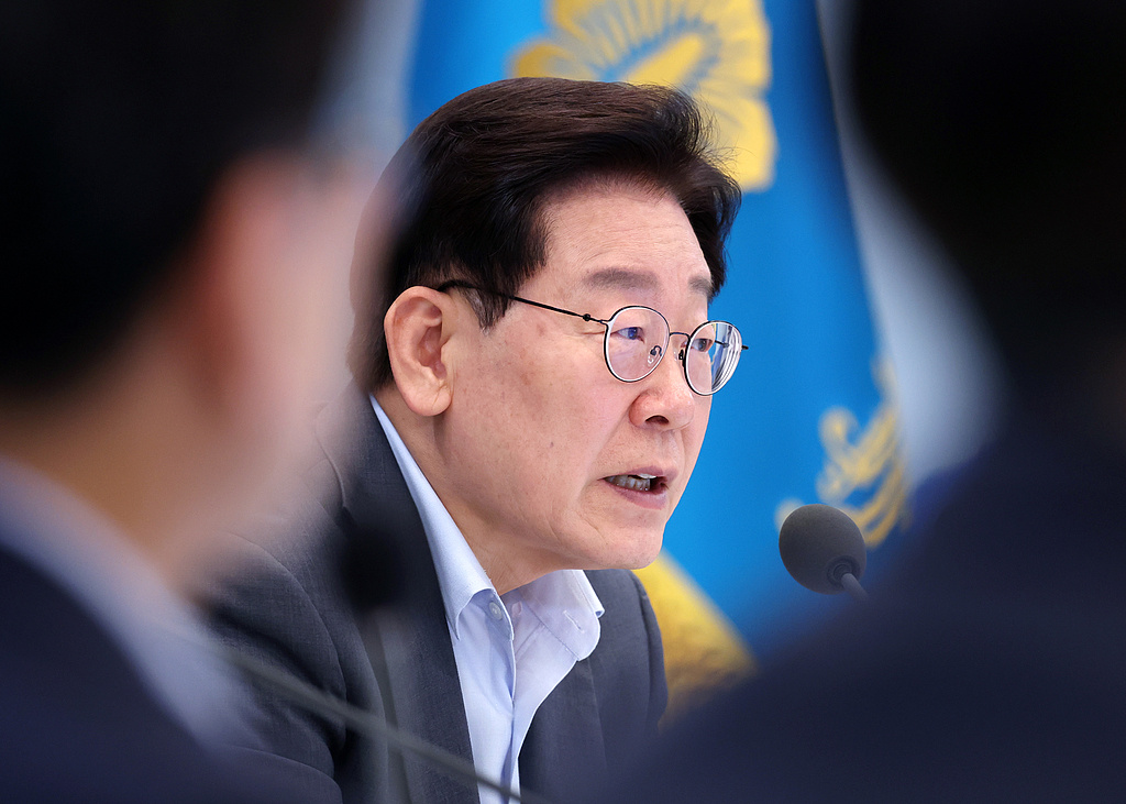 韩国总统李在明，图源：视觉中国