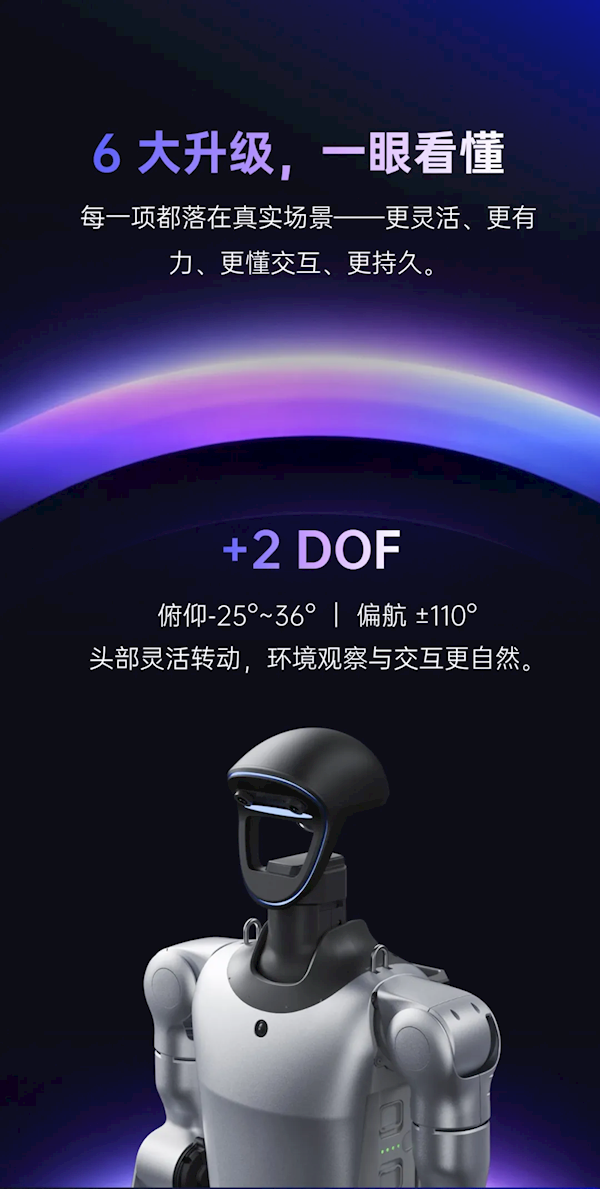 宇树科技发布人形机器人G1+：一次性6项升级 标准版售价9.5万元