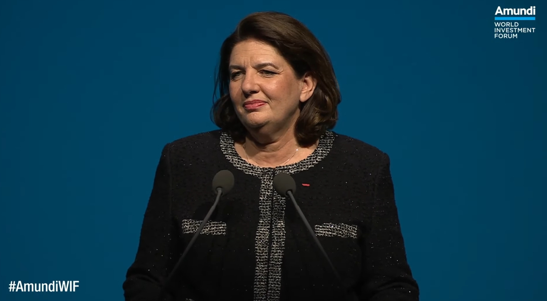 资料图:东方汇理的首席执行官瓦莱丽·博德松 视频截图