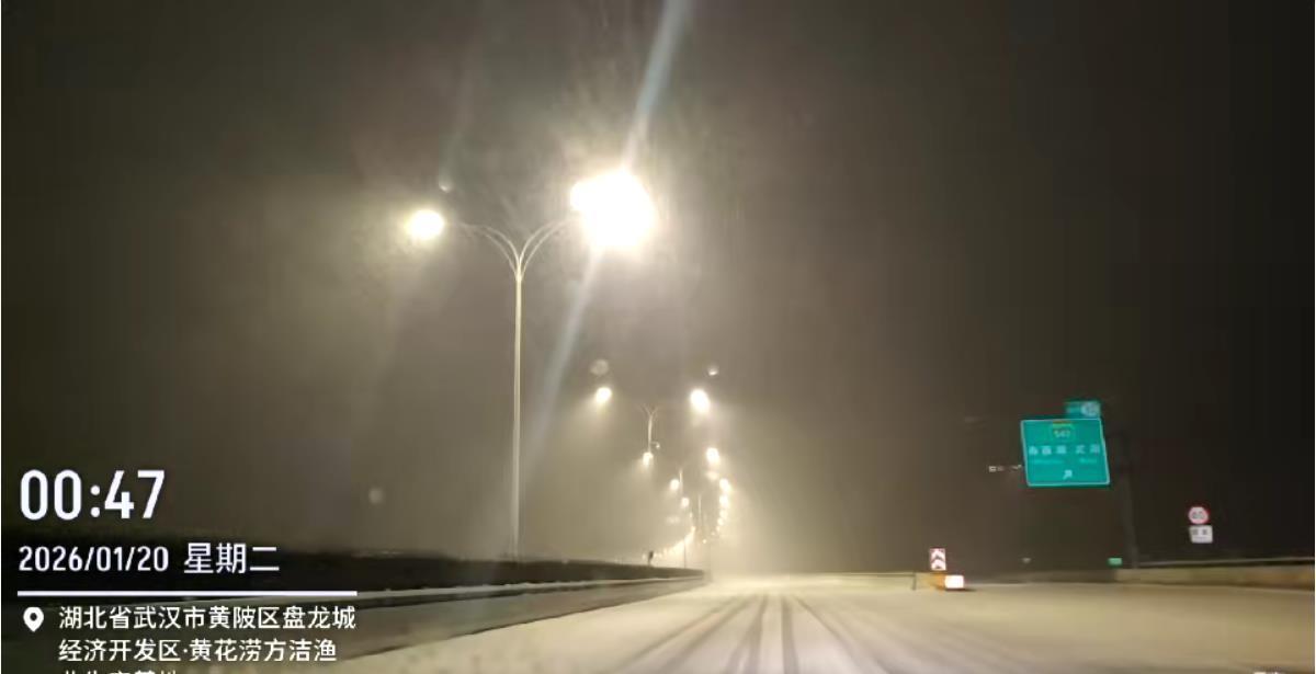 20日凌晨0时47分,黄陂已被白雪刷白 刘国庆摄.png