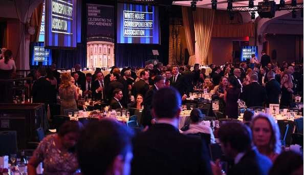华盛顿特区希尔顿酒店举行的白宫记者晚宴。