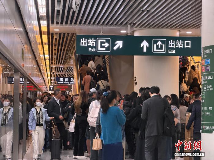 福田站(资料图)。　田恬 摄