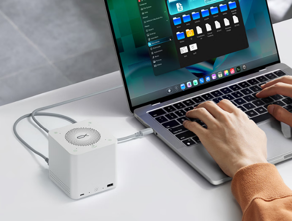 零刻Mate Pro扩张坞首发1059元：四M.2插槽 集谚语音音箱