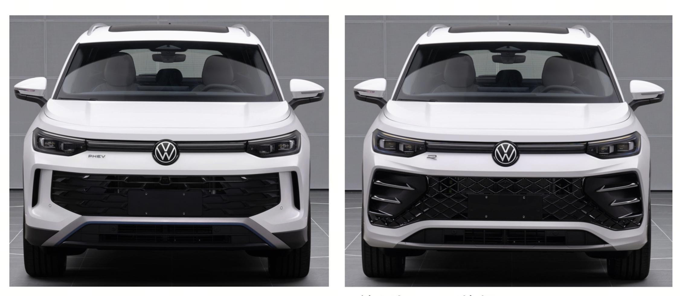 左:常规版;右:R-Line 版