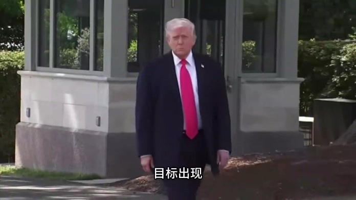 我在白宫南草坪提问特朗普，他说期待访问中国 #美国 #白宫