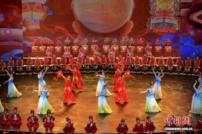 大型歌舞《潮起东南 同风万里》。(福建省广播影视集团供图)