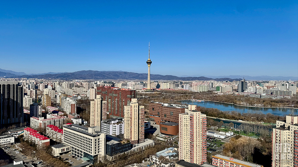 △北京。（总台央视记者张宇拍摄）