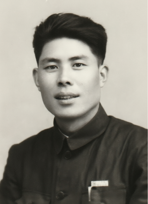 周广才证件照 1959年拍摄于北京