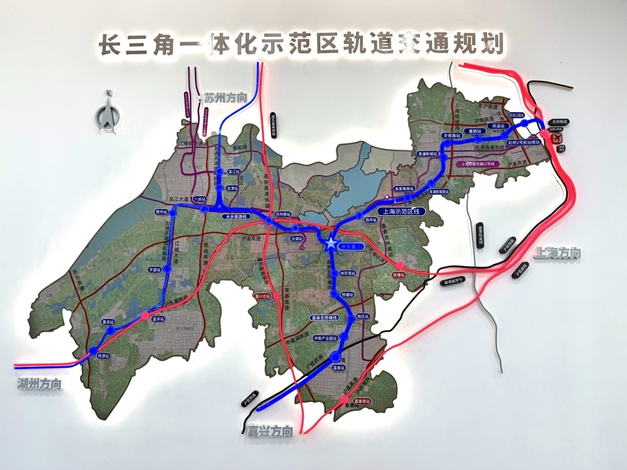 沪苏嘉城际铁路规划路线,黄于悦摄