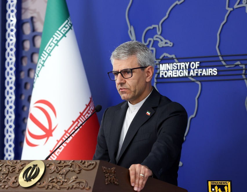 △伊朗外交部发言人巴加埃(资料图)