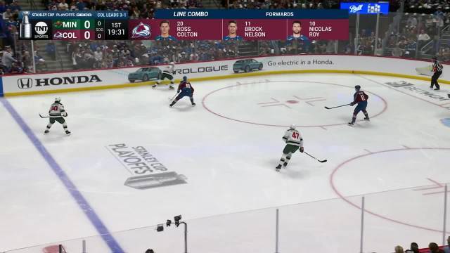 雪崩加时4：3胜狂野，4：1晋级NHL季后赛下一轮
