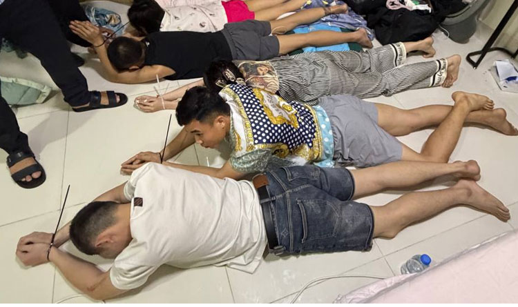 ▲柬埔寨已拘留4834名与网络诈骗犯罪有关的柬埔寨公民和外国公民