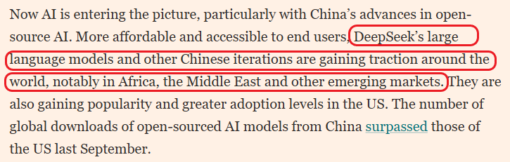 △英国《金融时报》报道截图