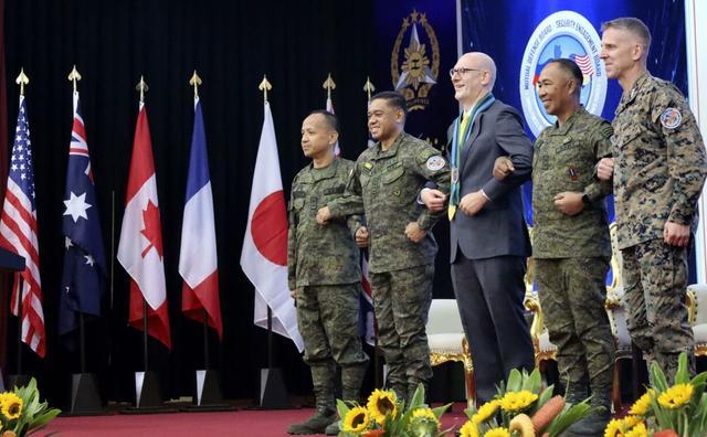 好意思菲聚拢演习开幕式