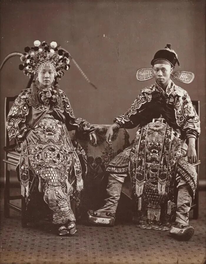 黎芳拍摄作品《优伶》