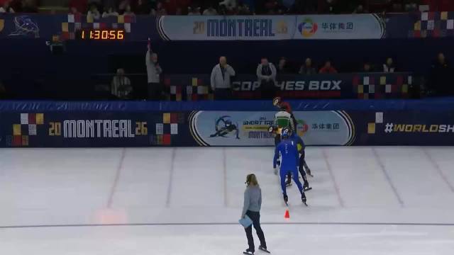 短道世锦赛张柏浩男子500米晋级四分之一决赛