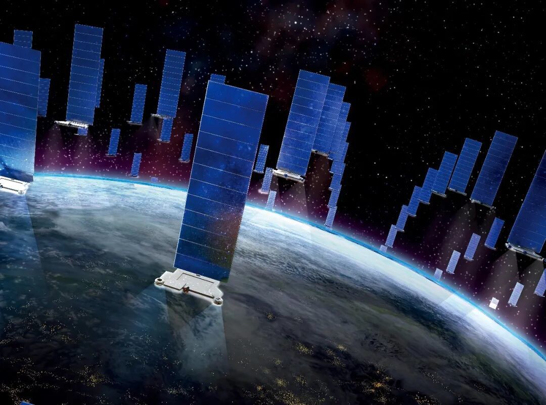 “星链”卫星示意图 图/视觉中国