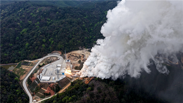 国内最大!中科宇航110吨级液氧煤油发动机力擎二号完成长程试车