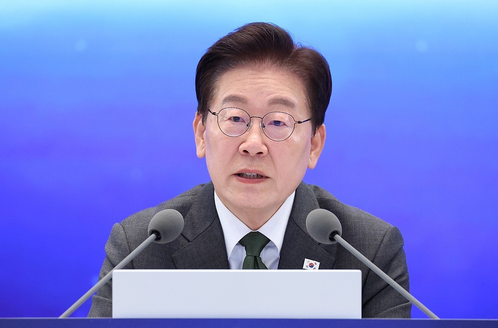 韩国总统李在明 图源:视觉中国