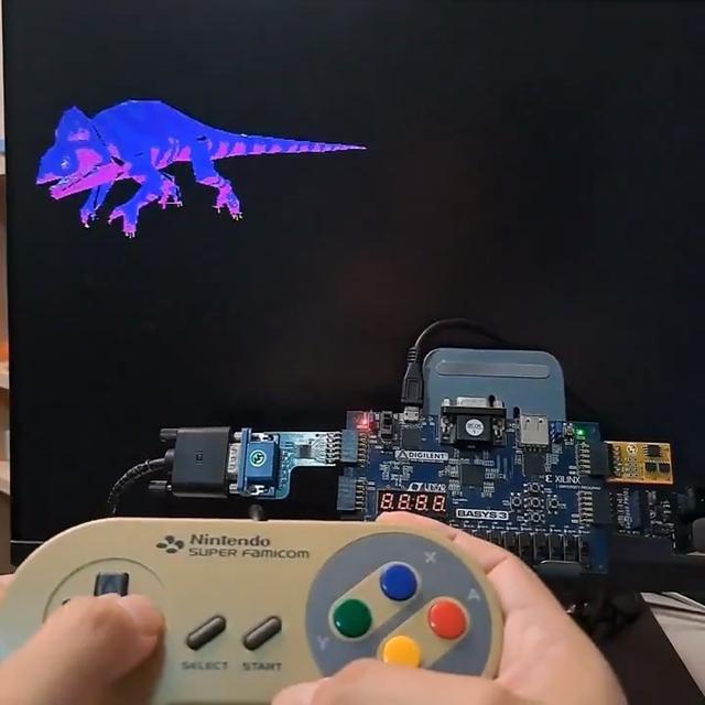 全球最小GPU芯片通过实测:约24万个晶体管,最高渲染15 FPS