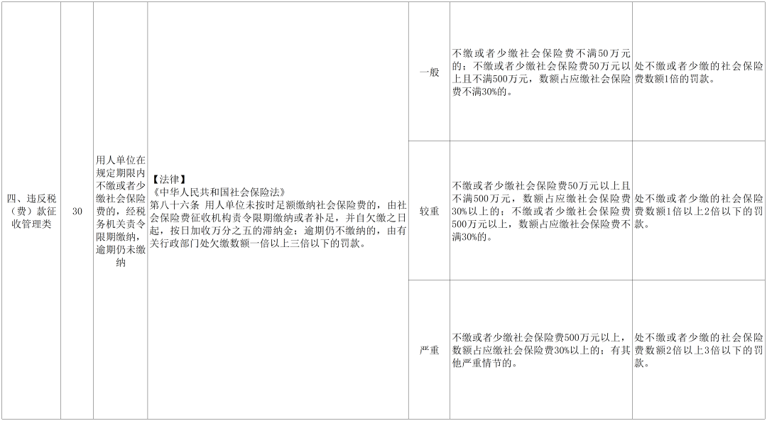 全国税务行政处罚裁量基准( 2026年版 )_Sheet1.png
