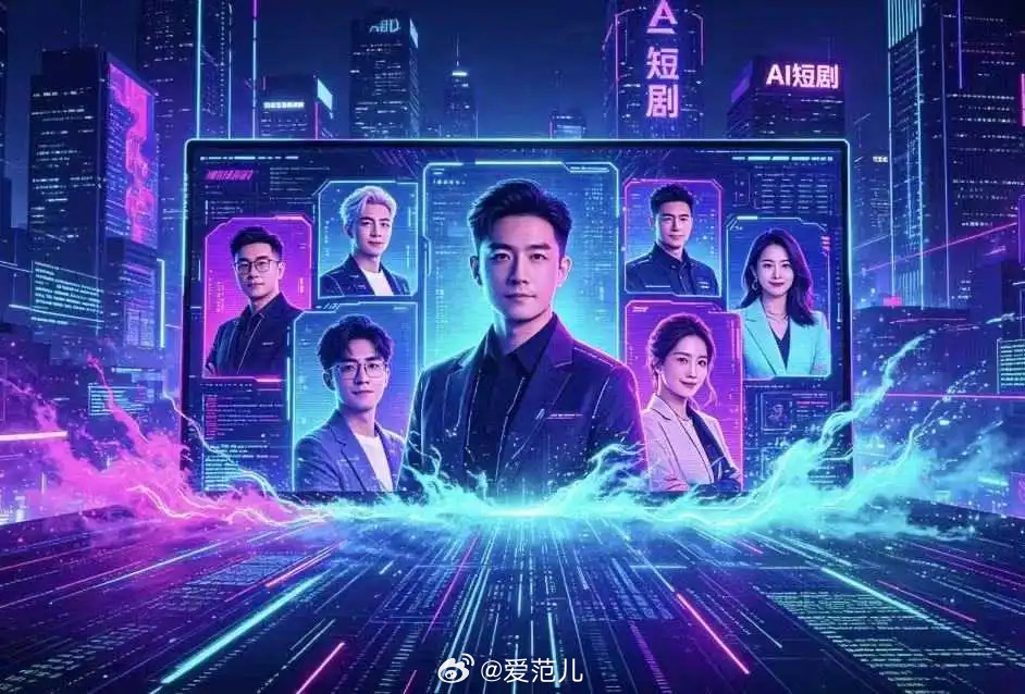 【第一财经调查:AI 短剧「融合脸」增加肖像侵权举证难度】 #AI短