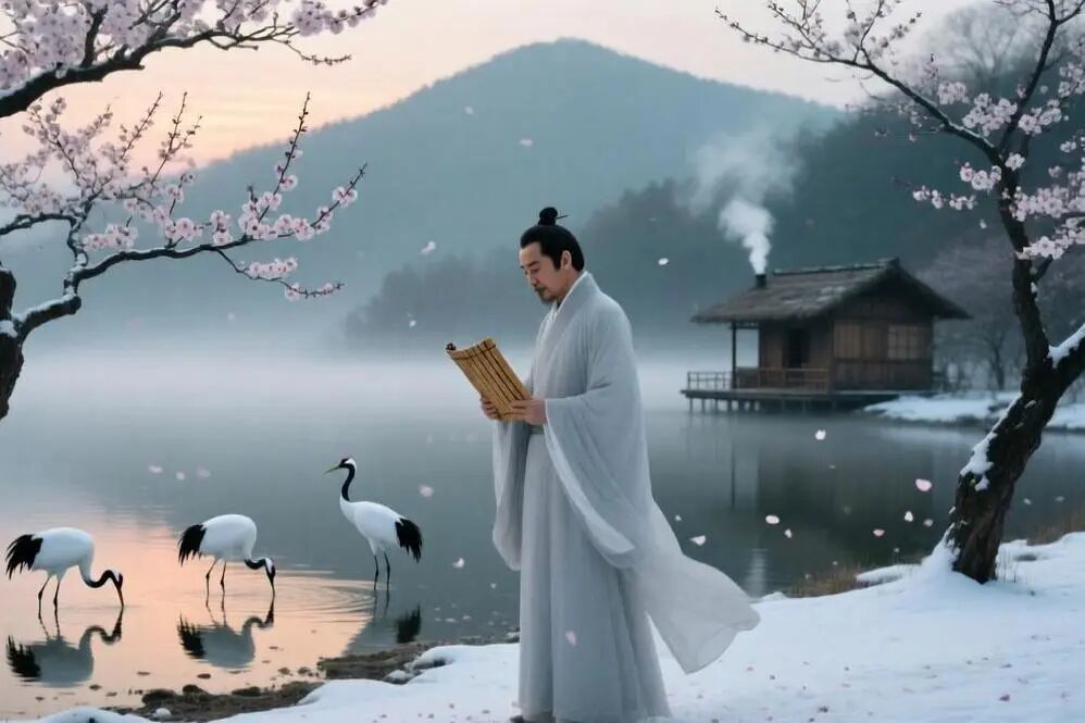 林逋:梅妻鹤子，孤山隐居，北宋最清绝的隐逸者