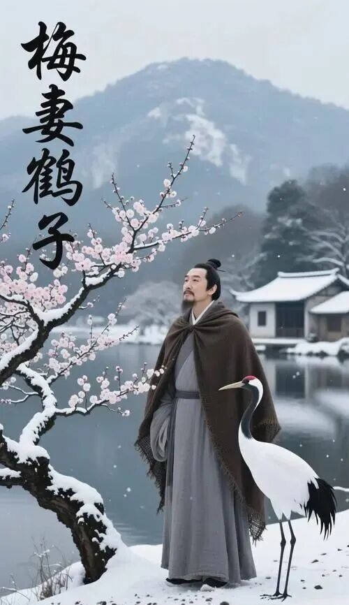 梅妻鹤子:林逋的隐逸人生