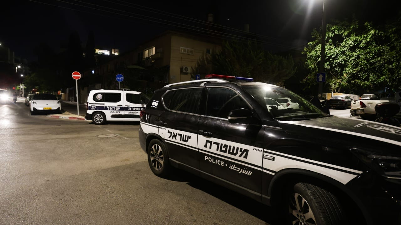 以色列警车 贵寓图 图自以媒