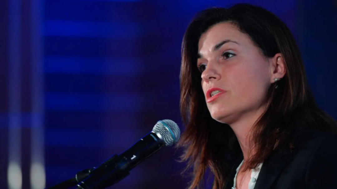 △毛焦尔的前妻、匈牙利前司法部长沃尔高。(图源:盖蒂图片社)