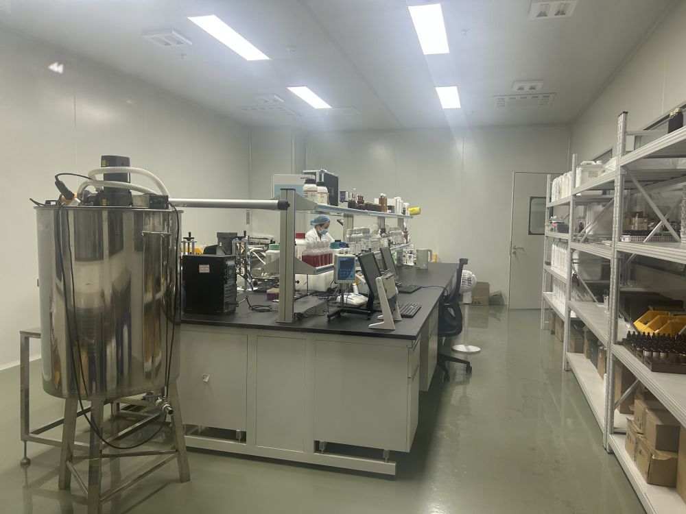 这是7月31日拍摄的浙工大莫干山研究院生命健康概念验证中心实验室内景。新华社记者黄筱 摄