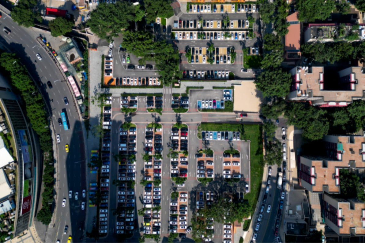 民主村又一村停车场（央广网发 重庆九龙坡区融媒体中心供图）