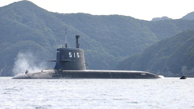 图说:日本海上自卫队“迅鲸”号潜艇