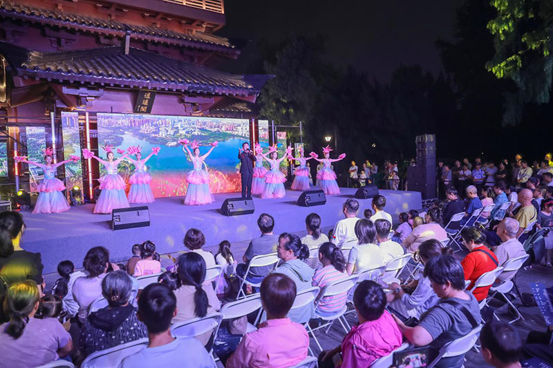 中秋歌会唱响逍遥津，点亮最美庐州夜！