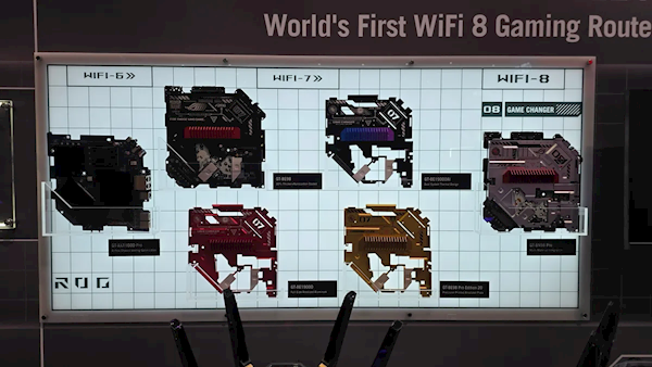 华硕发布首Wi-Fi 8路由器！史上最强八爪鱼来了 性能提升2倍