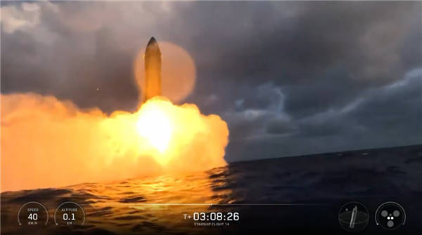 引擎罢工也挡不住 SpaceX“星舰”首次成功进入地球轨道