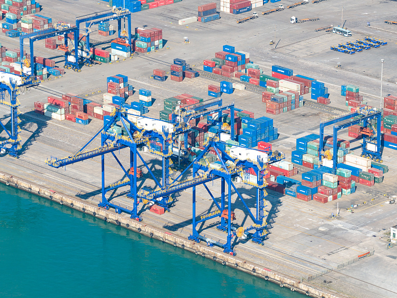海南海口港集装箱码头