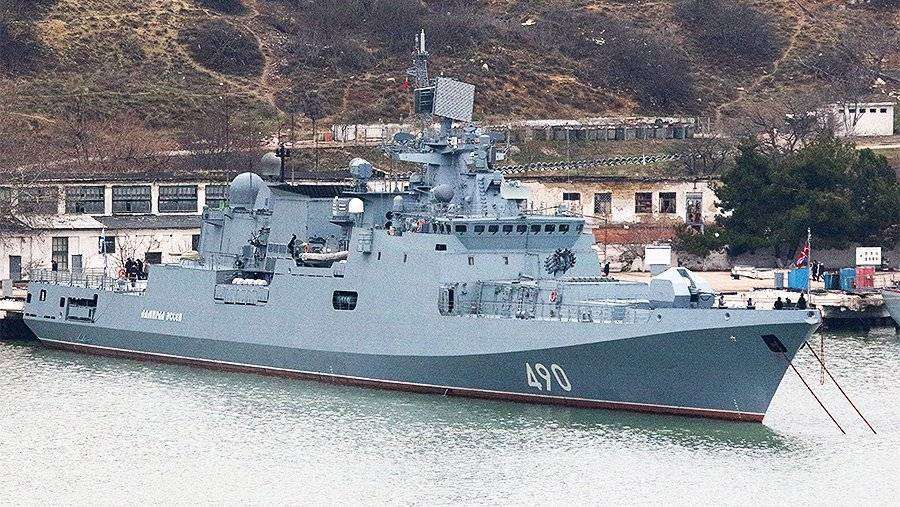 (资料图)“埃森海军上将”号护卫舰