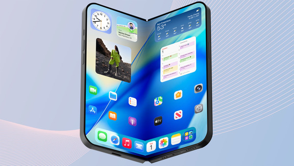 iPhone Fold渲染图