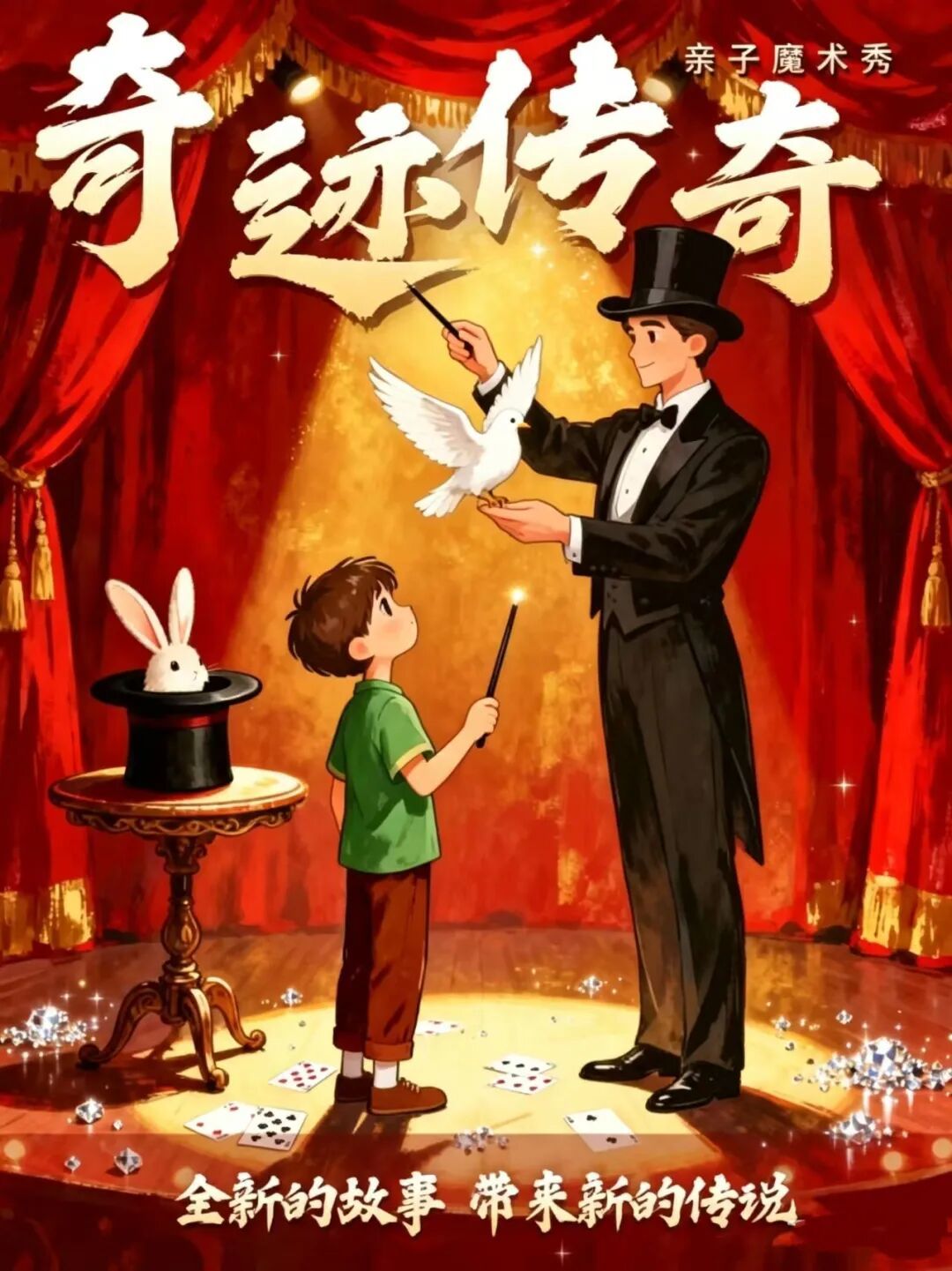 亲子魔术秀《奇迹传奇》